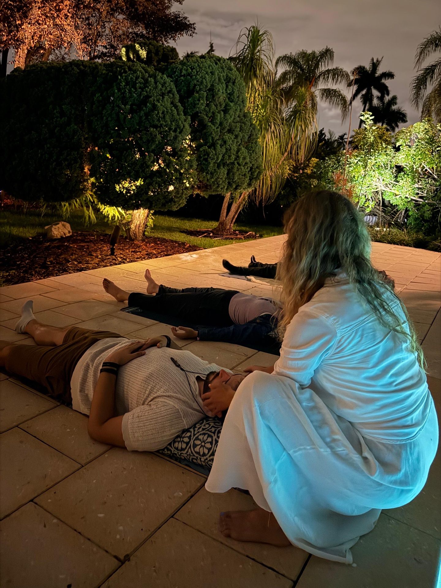 Evening meditation and breathwork session